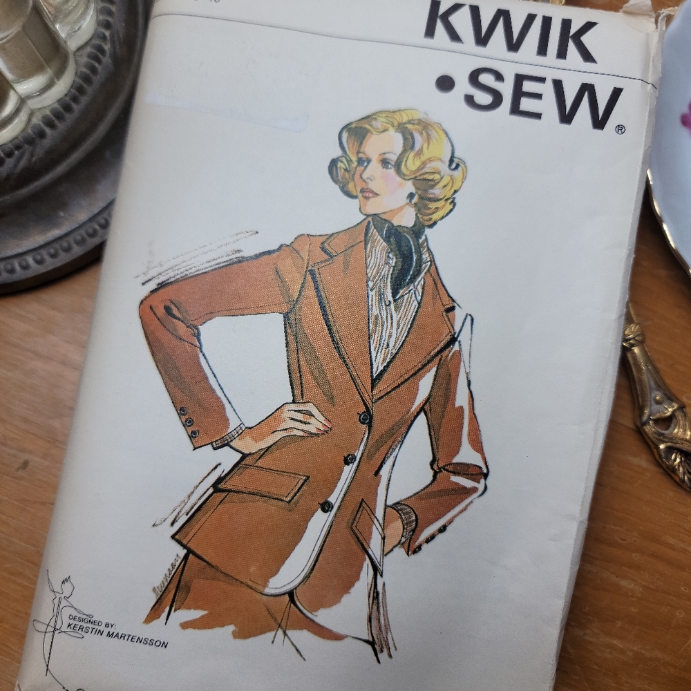 Kwik Sew 1970s Blazer Patter